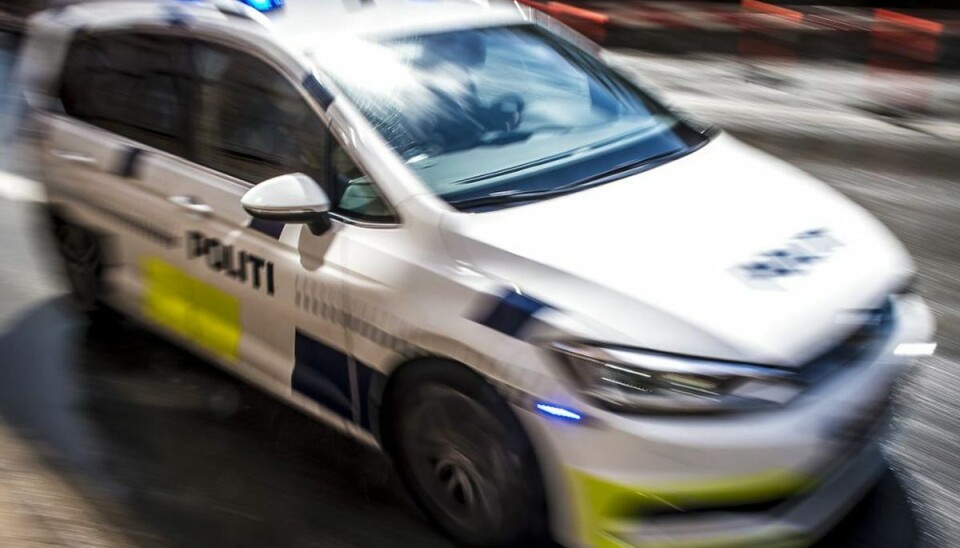 Derfor hører du udrykning i tre dage Fra mandag til onsdag vil der være flere politibiler på vejene i det fynske. Foto: Mads Claus Rasmussen/Ritzau Scanpix.