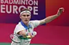 Viktor Axelsen er klar til EM-finalen i Kijev, som bliver en rent dansk duel. (Arkivfoto) Foto: Sergey Dolzhenko/Scanpix