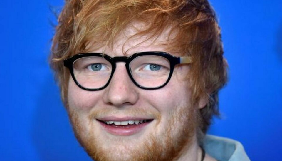 Ed Sheeran bor nær Ipswich og er fan af byens fodboldklub. Foto: Stefanie Loos/AFP