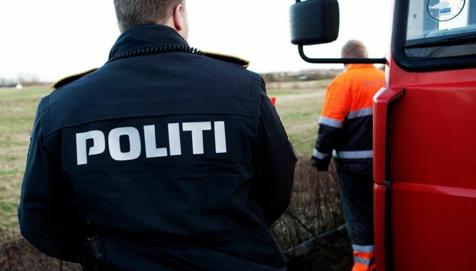 En udenlandsk chauffør fik bøde på hele 318.500 kroner. Foto: Sydøstjyllands Politi