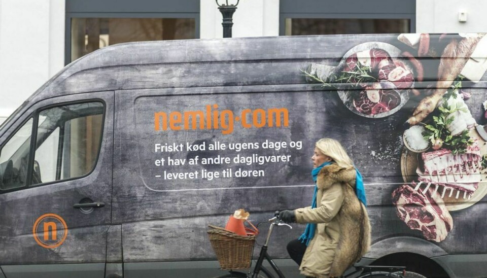 10 procent af de breve, som 3F har sendt ud til Nemlig.com-chauffører, er kommet tilbage. Foto: Christian Lindgren/Ritzau Scanpix