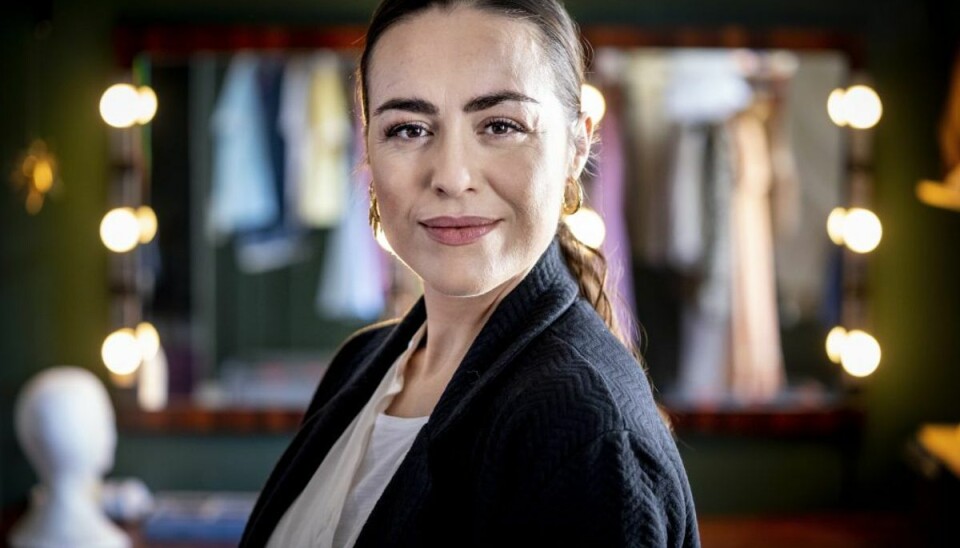 -Jeg må tilgive mig selv Maria Lucia har sin første rolle efter sin barsel som tjeneren Jenna i musicalen “Waitress” på Det Ny Teater på Vesterbro i København. – Foto: Liselotte Sabroe/Ritzau Scanpix