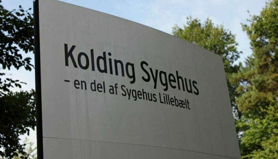 Fire kvinder og tre spædbørn, født på Kolding Sygehus, er smittet med MRSA-virus. Foto: Elo Christoffersen.