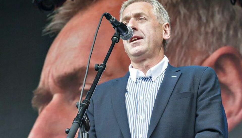 (Foto: Torben Christensen/Scanpix 2016) Laurids Rudebeck døde pludseligt 10. maj 2016. Her ses han til Tønder Festival.(Foto: Torben Christensen/Scanpix 2016)