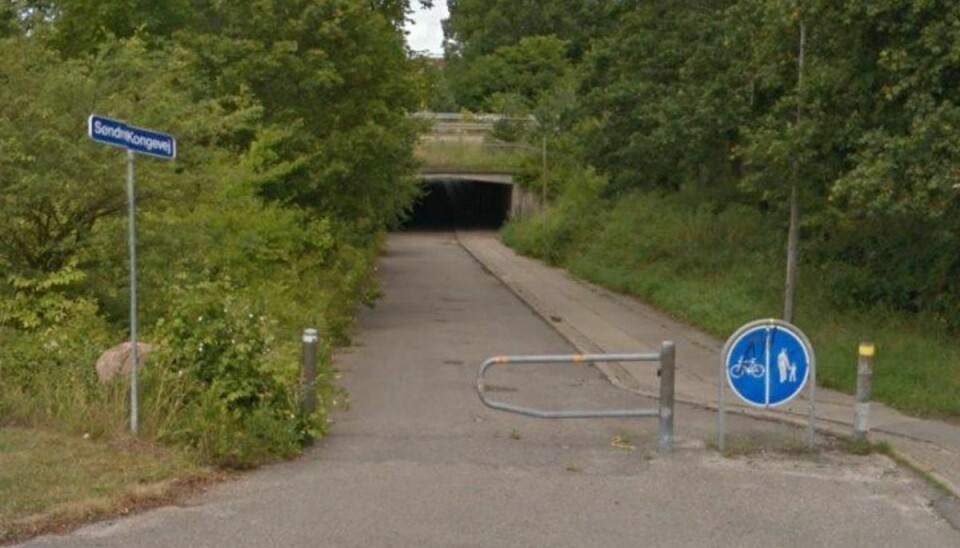 Politiet efterlyser vidner, der har set knallert påkøre kvindelig cyklist i Nørresundby. Foto: Google Maps.