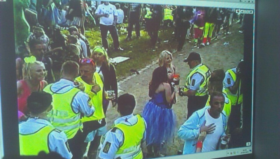Politiet holder ekstra øje med karneval-gæster I Aalborg bliver tre karnevalsoptog filmet af politiet. Foto: Nordjyllands Politi.