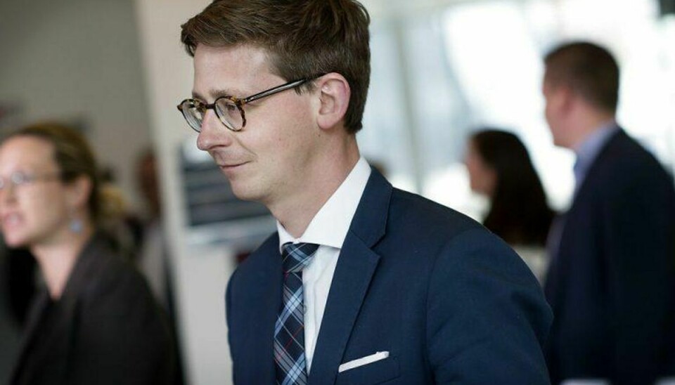 Skatteminister Karsten Lauritzen aner milliard-gevinst ved at hæve skatten. Foto: Scanpix