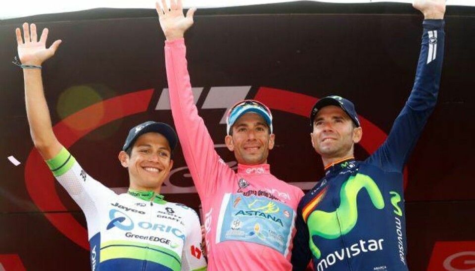Nibali efter triumf: Giroen har været smertefuld Vincenzo Nibali måtte slide sig tilbage i Giro d’Italia, før den samlede sejr var en realitet. Foto: Luk Benies/AFP