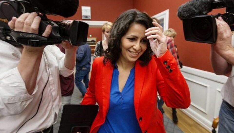 SF-profilen Özlem Cekic tager afsked med dansk politik med opsang til sine tidligere kolleger i Folketinget. Foto: Jens Astrup/Scanpix