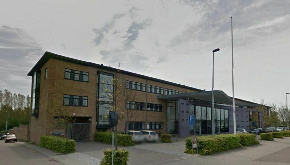 Der udbrud mandag formiddag en mindre brand i en celle i Arresthuset i Helsingør. Foto: Google Maps.