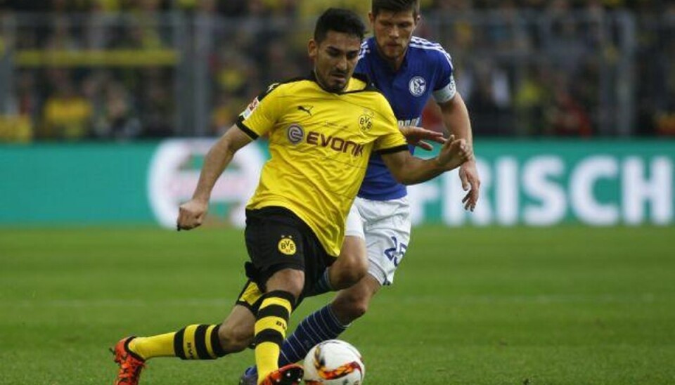 Manchester City henter skadet tysk stjerne i Dortmund Den tyske landsholdsspiller Ilkay Gündogan er færdig med Bundesligaen. De kommende fire år skal han spille i Manchester City i Premier League. Foto: Ina Fassbender/Reuters