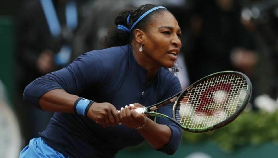 Serena Williams tabte overraskende til Garbiñe Muguruza i French Open-finalen. Foto: Benoit Tessier/Reuters