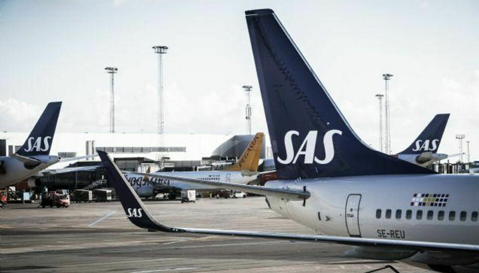 Fremover får nogle af SAS’ fly hjemsted i England og Spanien. Foto: Jeppe Bjørn Vejlø/Scanpix