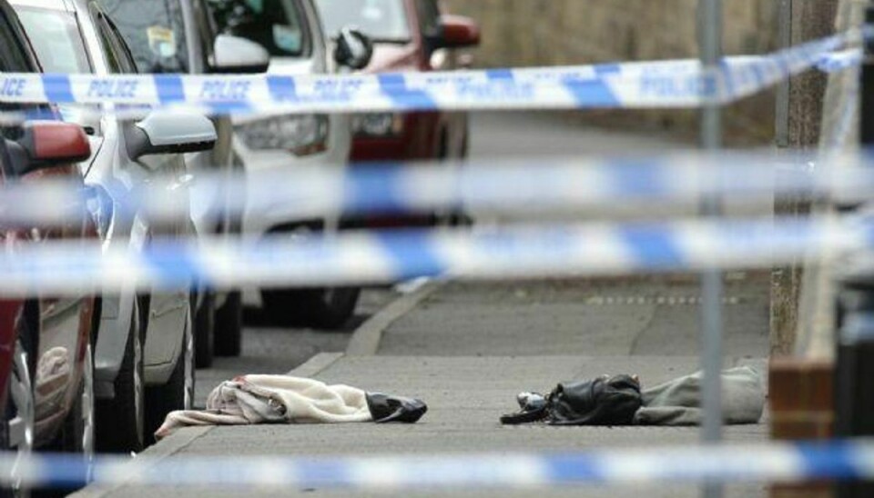 Det britiske parlamentsmedlem Jo Cox blev skudt på gaden i byen Birstall torsdag. Motivet er endnu ukendt. Foto: Oli Scarff/AFP