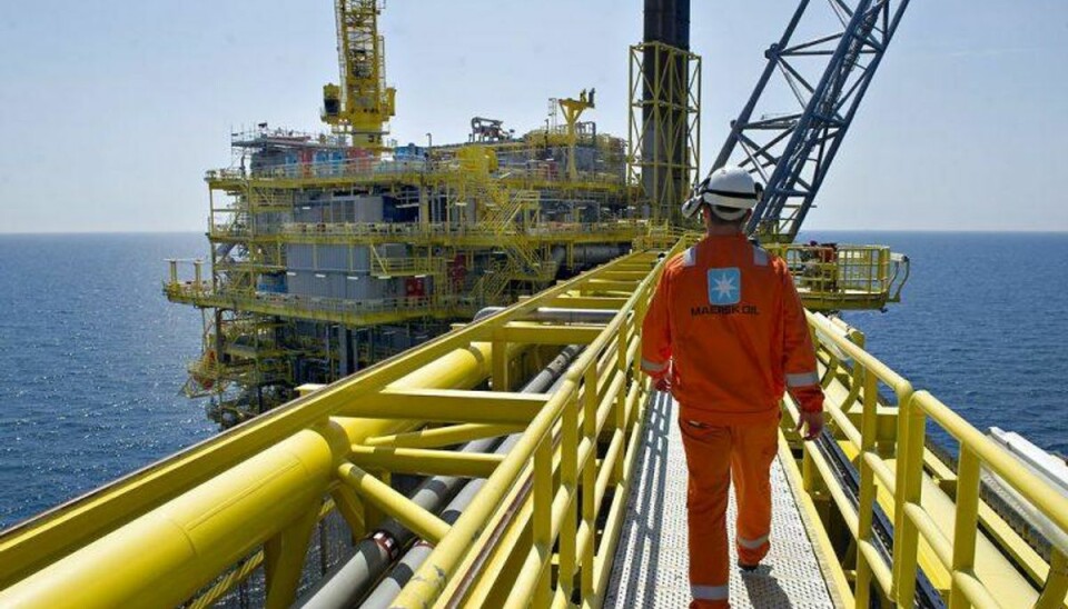 Maersk Oil mister stor oliekontrakt i Qatar Mærsk oil mister fra næste år en kontrakt i Qatar. Foto: Claus Fisker/Scanpix (Arkivfoto)