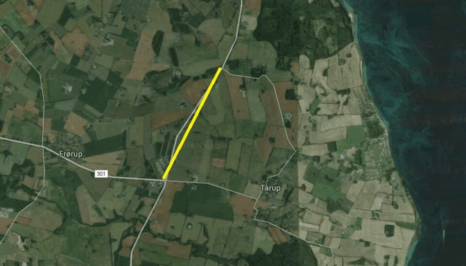 Fem personer anholdt for vold i større politiaktion på Fyn Svendborg Landevej var spærret i to timer mens politiet var i gang med en større politiaktion. Foto: Google Maps.