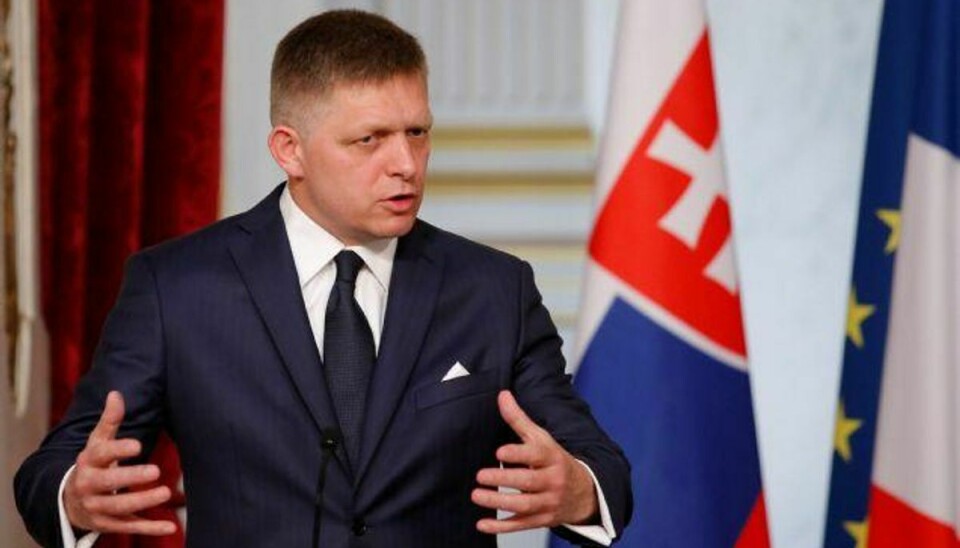 Det bliver en stor udfordring for Slovakiet at overtage formandskabet for EU. Her ses premierminister Robert Fico. Arkiv Foto: Stephane Mahe/Reuters