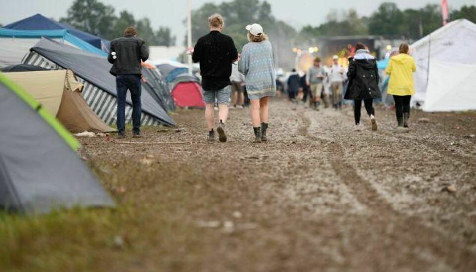 På Bråvalla-festivalen i Norrköping blev der sidste uge anmeldt 15 voldtægter. Foto: Tt News Agency/Reuters