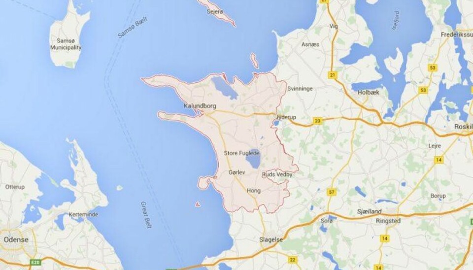 Provsti ramt af pædofilisag En ansat ved Kalundborg Provsti er varetægtsfængslet i en pædofilisag. Foto: Google Maps.