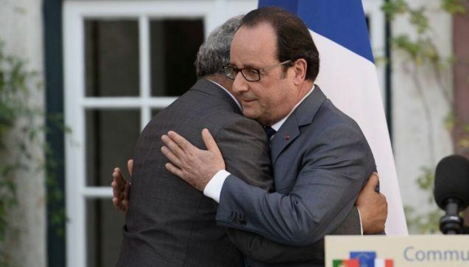 Frankrig er i undtagelsestilstand et halvt år mere Frankrigs præsident, François Hollande, var klar til at droppe undtagelsestilstanden i landet, men så skete angrebet i Nice. Foto: Stephane De Sakutin/AFP