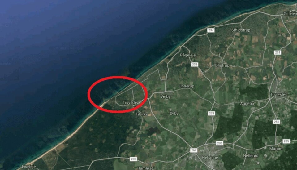Druknet mand fra Tisvildeleje identificeret Den druknede mand der blev fundet 11. juli er identificeret. Foto: Google Maps.
