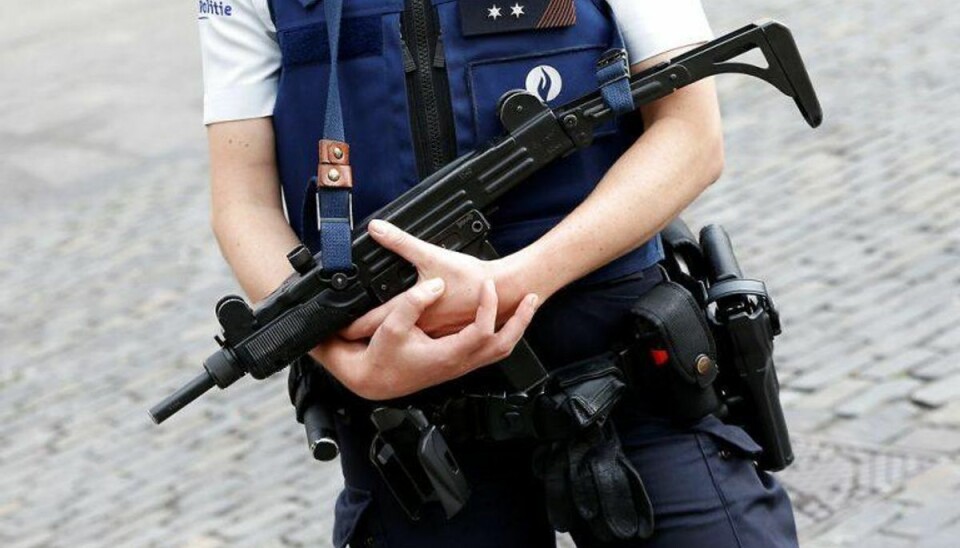 To mænd anholdt: Mistænkt for at planlægge terrorangreb Belgisk antiterror-aktion natten til lørdag har nu resulteret i to anholdelser. Arkivfoto: Francois Lenoir/Scanpix