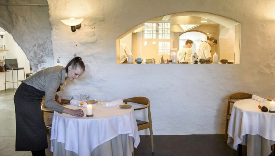 Restauratører frygter for coronapasset Blandt andet på Dragsholm Slot var man helst coronapasset foruden. Foto: Scanpix