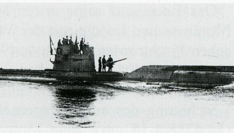 Danskere finder sprængfarligt tysk ubådsvrag i Nordsøen Ifølge Gert Normann Andersen, direktør på Sea War Museum Jutland og for dykkerfirmaet JD-Contractor, er det nyfundne vrag på bunden af Nordsøen denne tyske ubåd, UC30. Foto: Bundesarchiv Koblenz/sea War Museum Jutland/Free