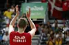 Viktor Axelsen har spillet sig frem blandt de sidste fire i mændenes olympiske badmintonturnering. Foto: David Gannon/AFP