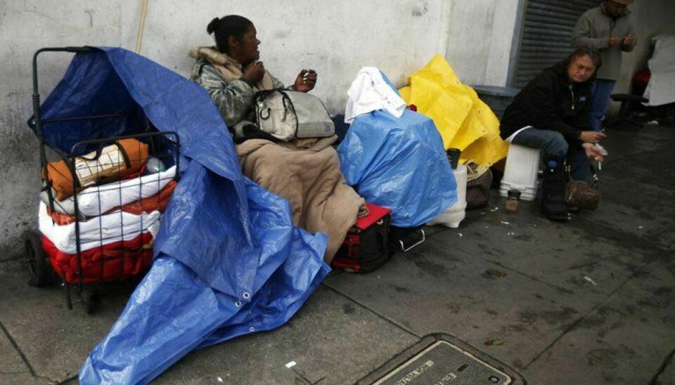 Wanda var en af 3.600 hjemløse i Washington D.C.Foto: LUCY NICHOLSON/ SCANPIX