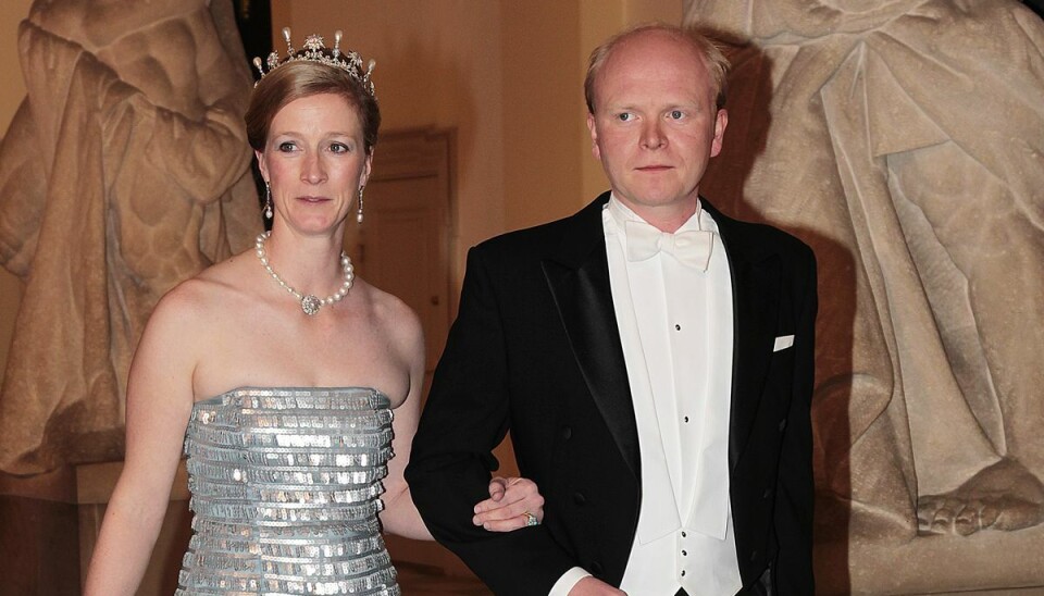 Prinsesse Nathalie ses her sammen med sin daværende mand, Alexander Johannsmann.