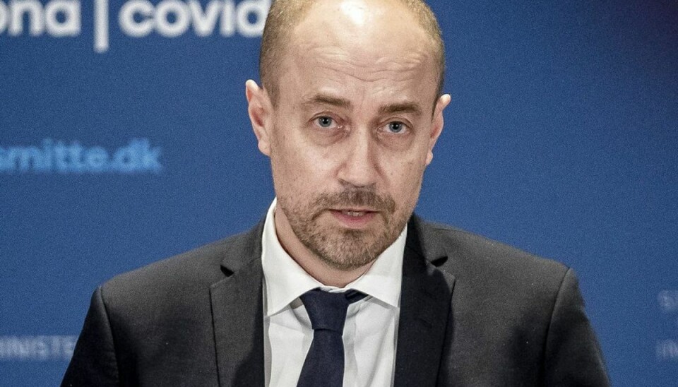 (Foto: Mads Claus Rasmussen/Ritzau Scanpix) Magnus Heunicke kritiseres for at misinformere Folketinget om vaccinesag.(Foto: Mads Claus Rasmussen/Ritzau Scanpix)