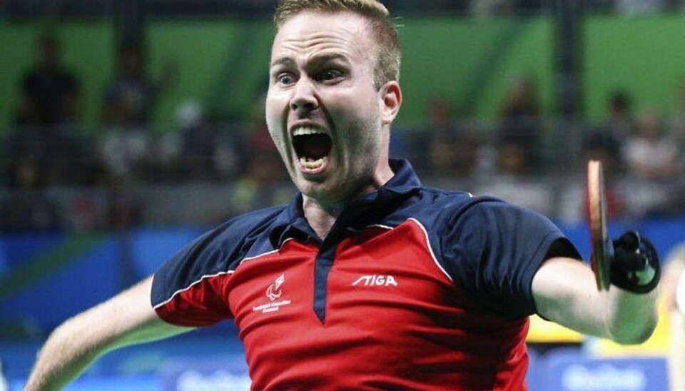 Danmark slutter langt nede på medaljelisten Peter Rosenmeier var en af de syv medaljetagere fra Danmark ved para-OL i Rio. Foto: Scanpix/REUTERS/Sergio Moraes FOR EDITORIAL USE ONLY. NOT FOR SALE FOR MARKETING OR ADVERTISING CAMPAIGNS.