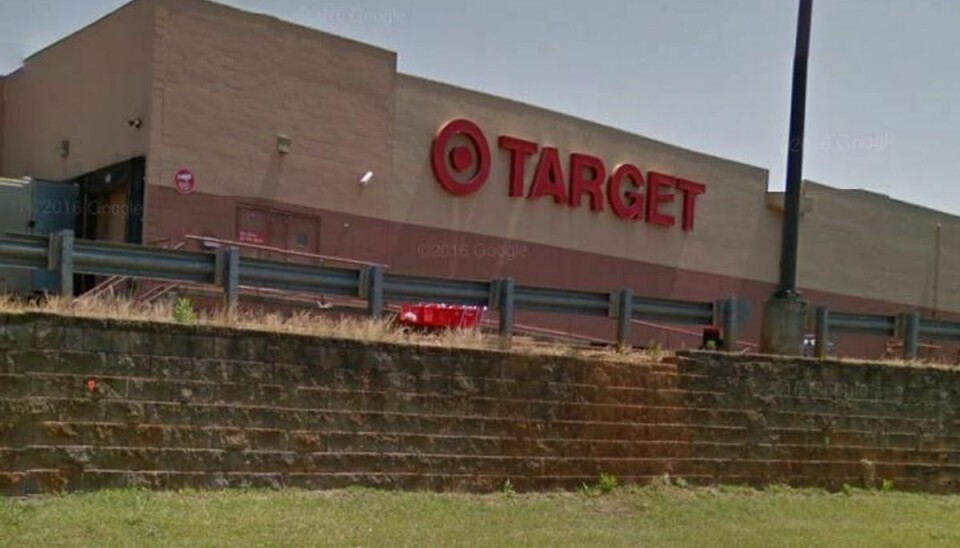 Target står til at skulle betale mere end 30 millioner kroner, for ikke at holde deres parkeringspladser nålefrie.Foto: Google Street View