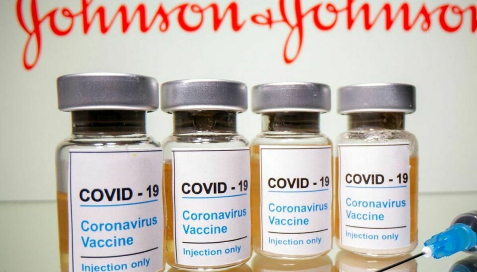 Johnson & Johnson udskyder vaccineudrulning i Europa. Foto: Scanpix.,