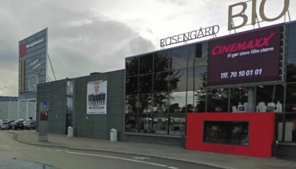 Der blev torsdag aften affyret skud ved Rosengårdscentret i Odense. Foto: Google Street View.