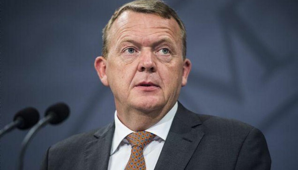 Måling: Rød blok står til valgsejr trods Nye Borgerlige Statsminister Lars Løkke Rasmussen og hans Venstre-regering vil ifølge en ny Voxmeter-måling miste magten ved en folketingsvalg nu. (Arkivfoto) Foto: Ólafur Steinar Gestsson/Scanpix