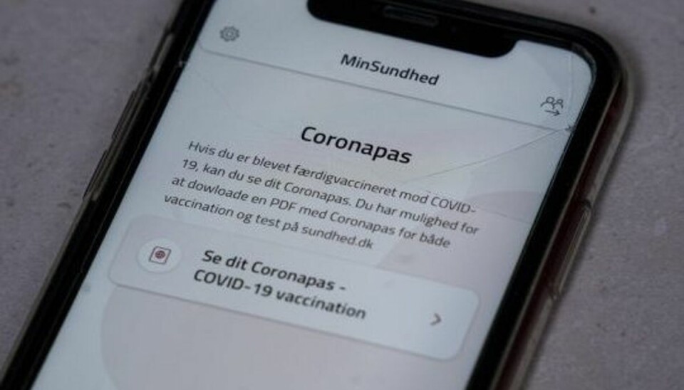 Disse danskere må droppe coronapasset Nogle mennesker er fritaget fra ordningen om coronapas, fordi de eksempelvis ikke kan blive testet for coronavirus. (Arkivfoto) Foto: Liselotte Sabroe/Scanpix