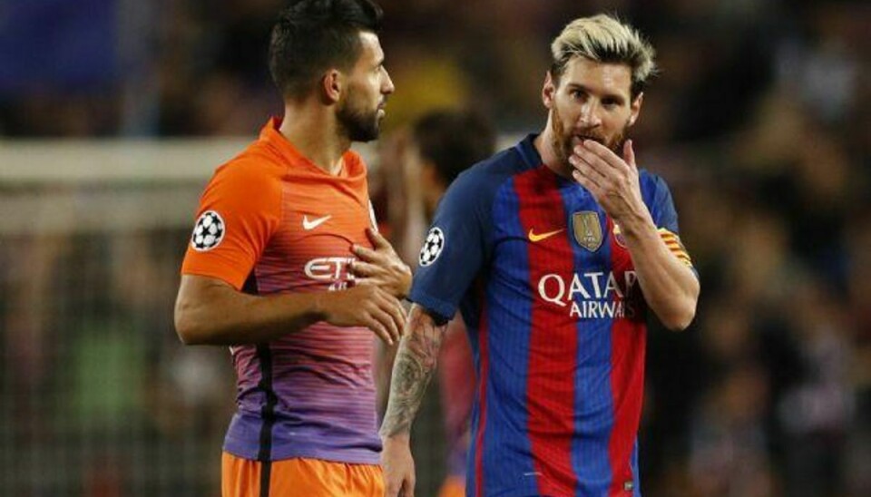 Lionel Messi havde en stor aften, da Barcelona slog Manchester City hele 4-0. Foto: John Sibley/Reuters