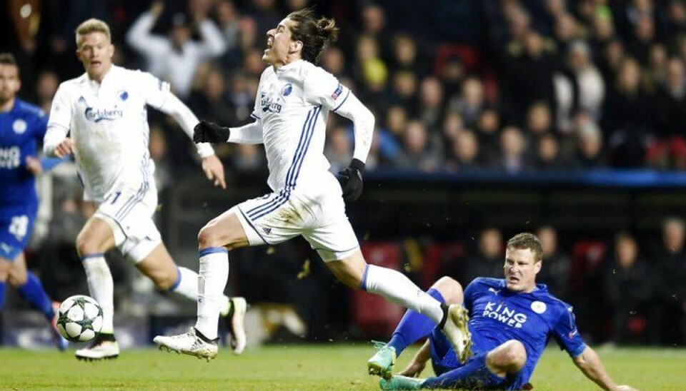 Champions League: FC København henter point mod Leicester Foto: Liselotte Sabroe/Scanpix.
