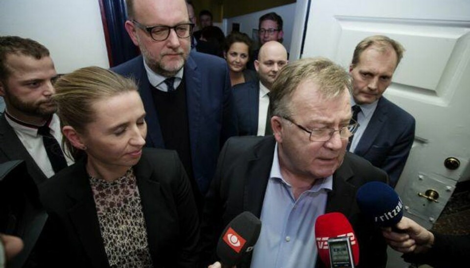 Medier: Trekløverregeringen får 22 ministre Fortsætter finansminister Claus Hjort Frederiksen på posten som finansminister? Og hvis ikke, hvem får så posten. Det bliver et de spørgsmål, der især bliver holdt øje med, når det nye ministerhold bliver præsenteret. Foto: Jens Astrup/Scanpix