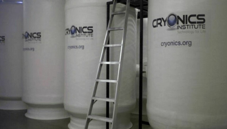 Den 14-årige pige er blevet nedfrosset på Cryonics Institute i Michigan.Foto: Cryonics Institute