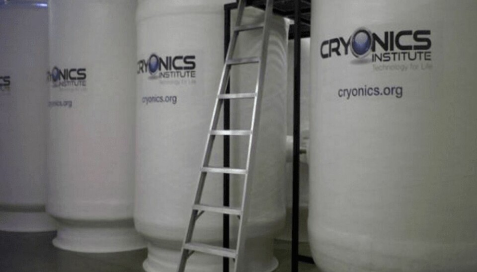 Foto: Cryonics Institute Den 14-årige pige er blevet nedfrosset på Cryonics Institute i Michigan.Foto: Cryonics Institute