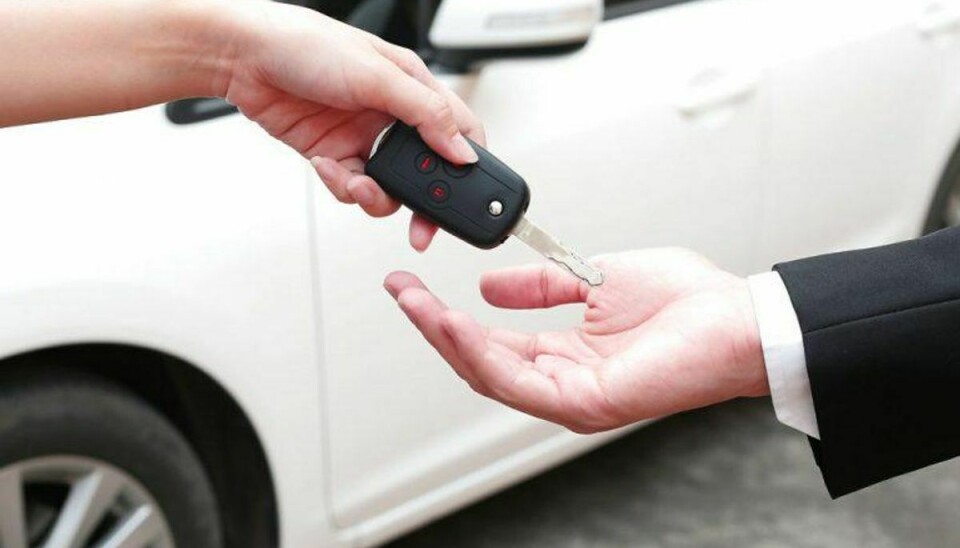 Hvis du lader en køber få en prøvetur i din bil før en bilhandel, dækker forsikringen ikke, hvis køberen stikker af med bilen. Foto: Scanpix