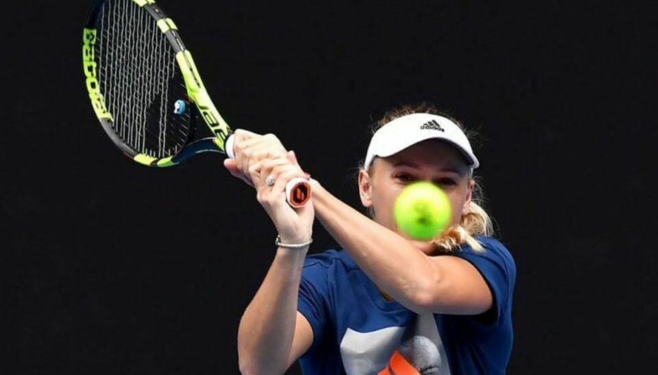 Caroline Wozniacki tror på at 2017 bliver året, hvor hujn møder mindre modgang i Australian Open. Arkivfoto: WILLIAM WEST/Scanpix.
