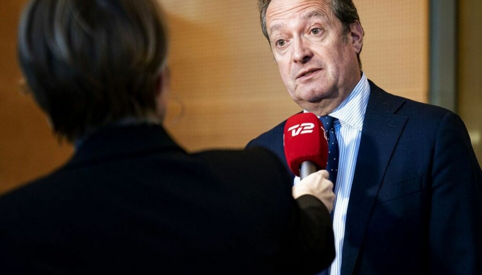 Danske Bank-direktør stopper: Mistænkt i sag Chris Vogelzang er mistænkt i sit hjemland, Holland. (Foto: Ida Guldbæk Arentsen/Ritzau Scanpix)