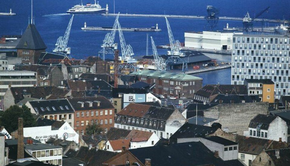 Store dele af Aarhus er ramt af strømafbrydelse Store dele af Aarhus er i skrivende stund uden strøm. Arkivfoto: Scanpix.