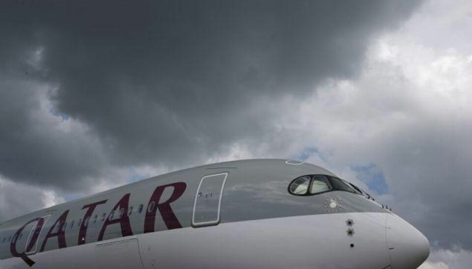 Passagerfly skal ud på den længste flyvetur nogensinde Det er en Boeing 777 fra Qatar Airways, der natten til søndag klokken 03.10 dansk tid letter fra lufthavnen i Doha, og begiver sig ud på den længste flyvetur med passagerer nogensinde. Turen går fra Doha til Auckland i New Zealand. Arkivfoto. Foto: Edgar Su/Reuters