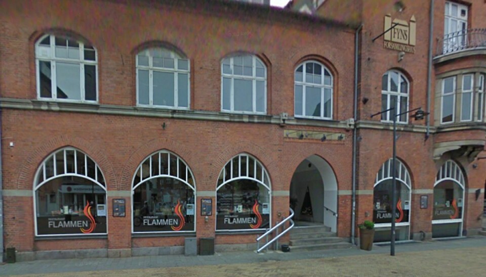 Det var på denne restaurant, hvor 86 personer blev syge 12. januar efter at have spist mad, der ikke var tilstrækkeligt opvarmet. Foto: Google Street View.