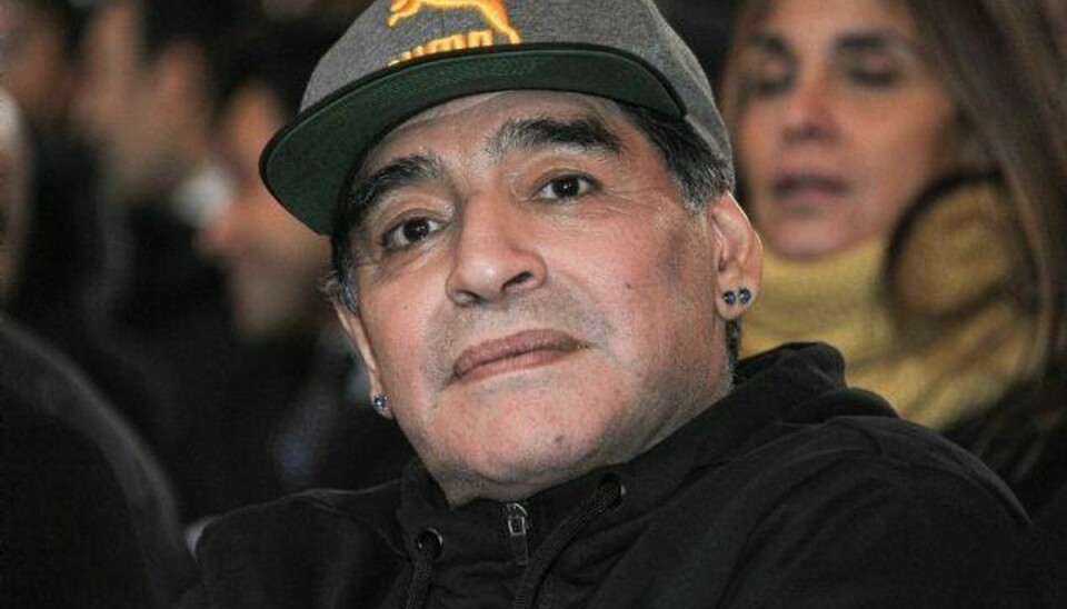 Diego Maradona er blevet tildelt en rolle som ambassadør for Fifa. Foto: Stringer/Reuters